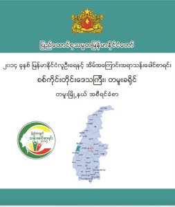 သန်ခေါင်စာရင်း တမူးမြို့နယ်